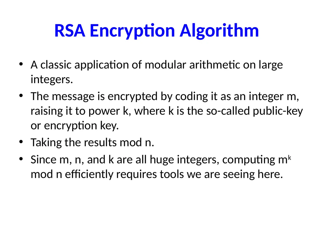 Number Theory Two ancient problems Factoring: - slide 47 of 52