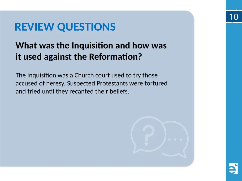 Chapter 10 (10.4) The Catholic Counter-Reformation - slide 18 of 22