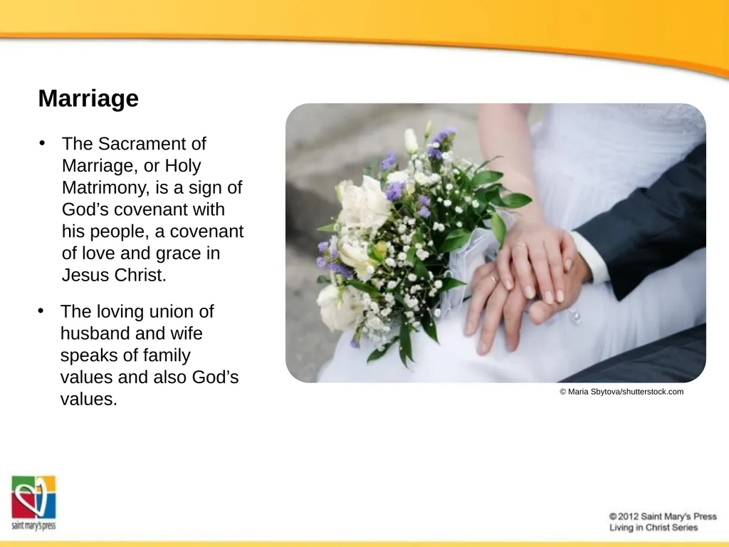 The Seven Catholic Sacraments The Sacraments - slide 17 of 20