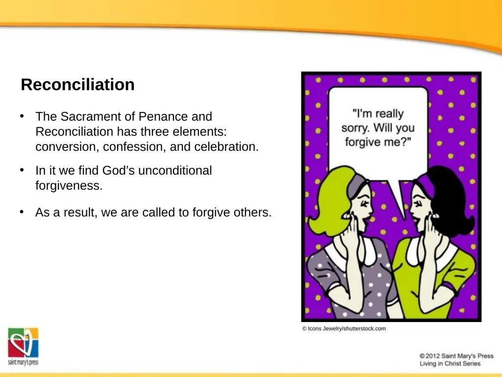 The Seven Catholic Sacraments The Sacraments - slide 12 of 20
