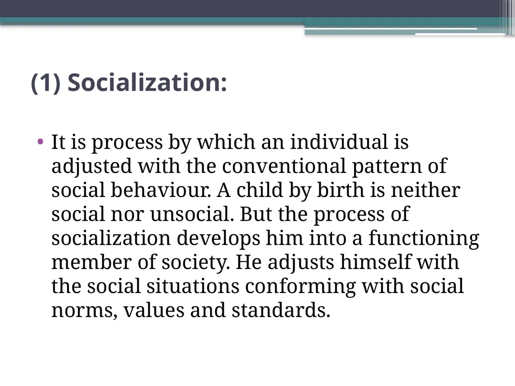 Social System Meaning, Elements, Characteristics - slide 28 of 70