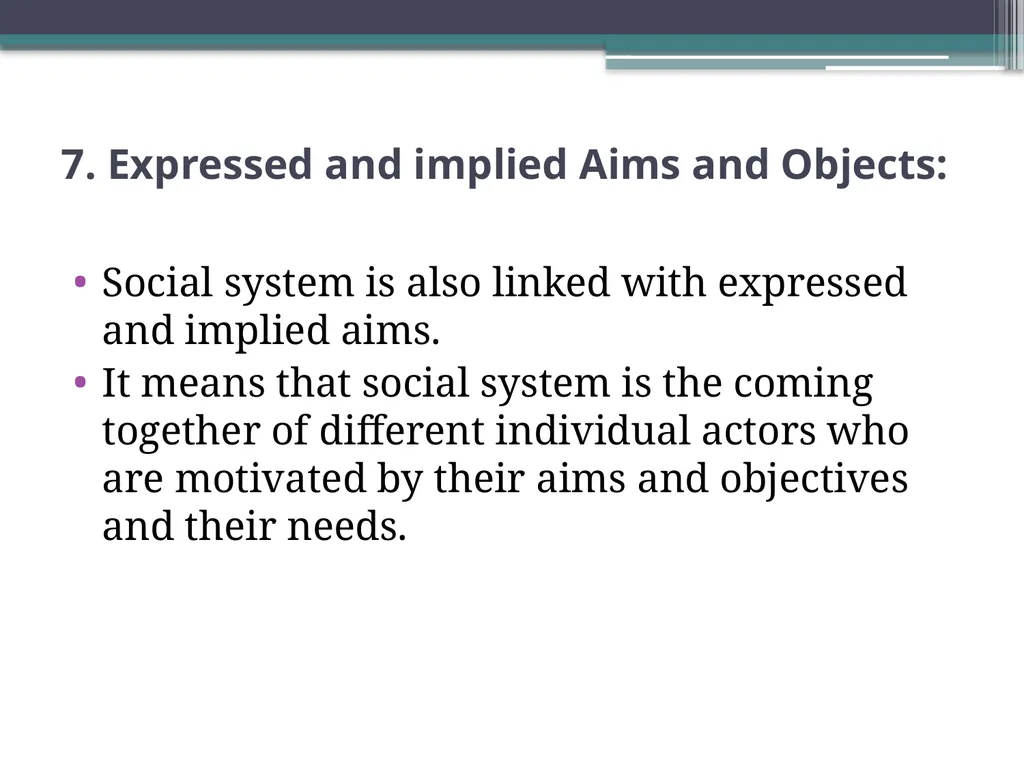 Social System Meaning, Elements, Characteristics - slide 23 of 70