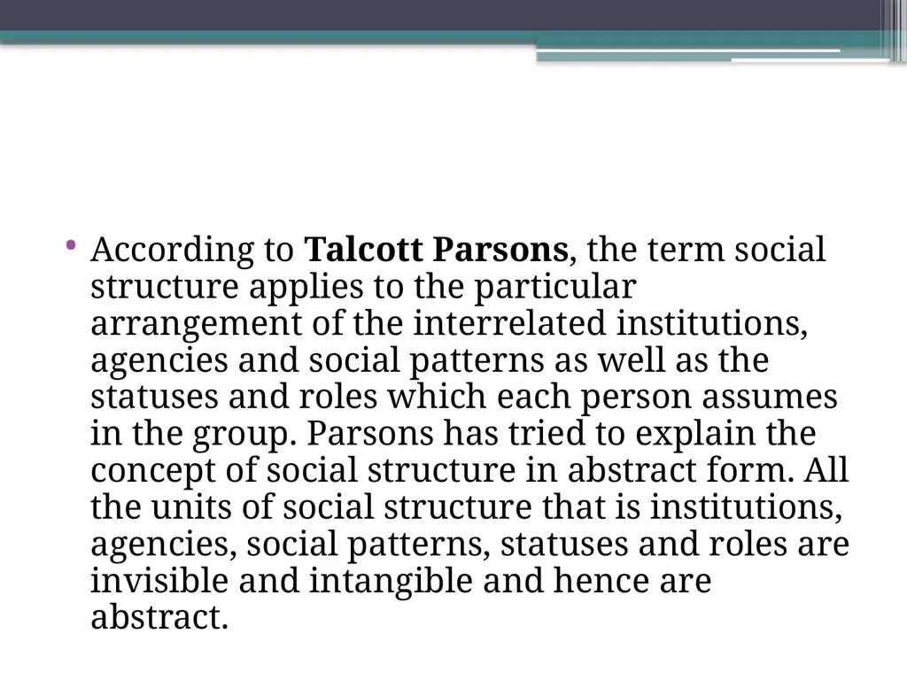 Social System Meaning, Elements, Characteristics - slide 50 of 70