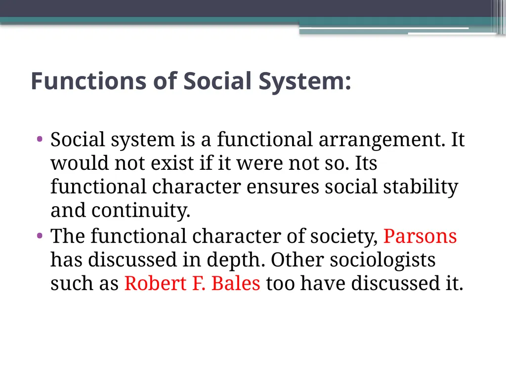 Social System Meaning, Elements, Characteristics - slide 30 of 70