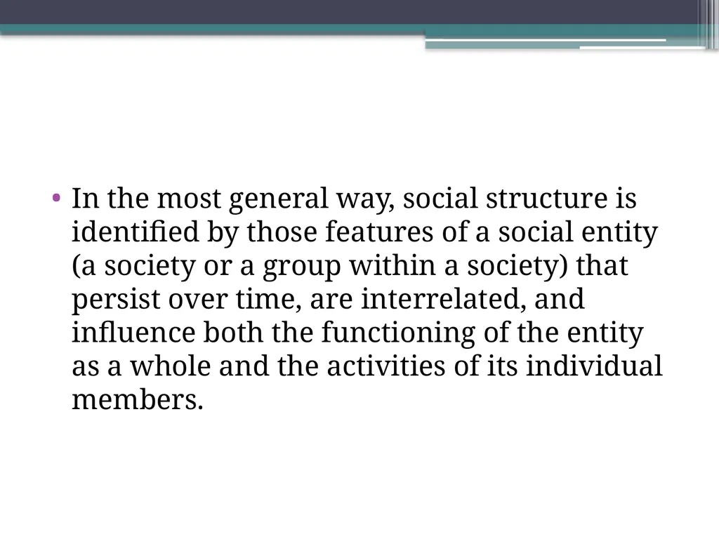 Social System Meaning, Elements, Characteristics - slide 46 of 70
