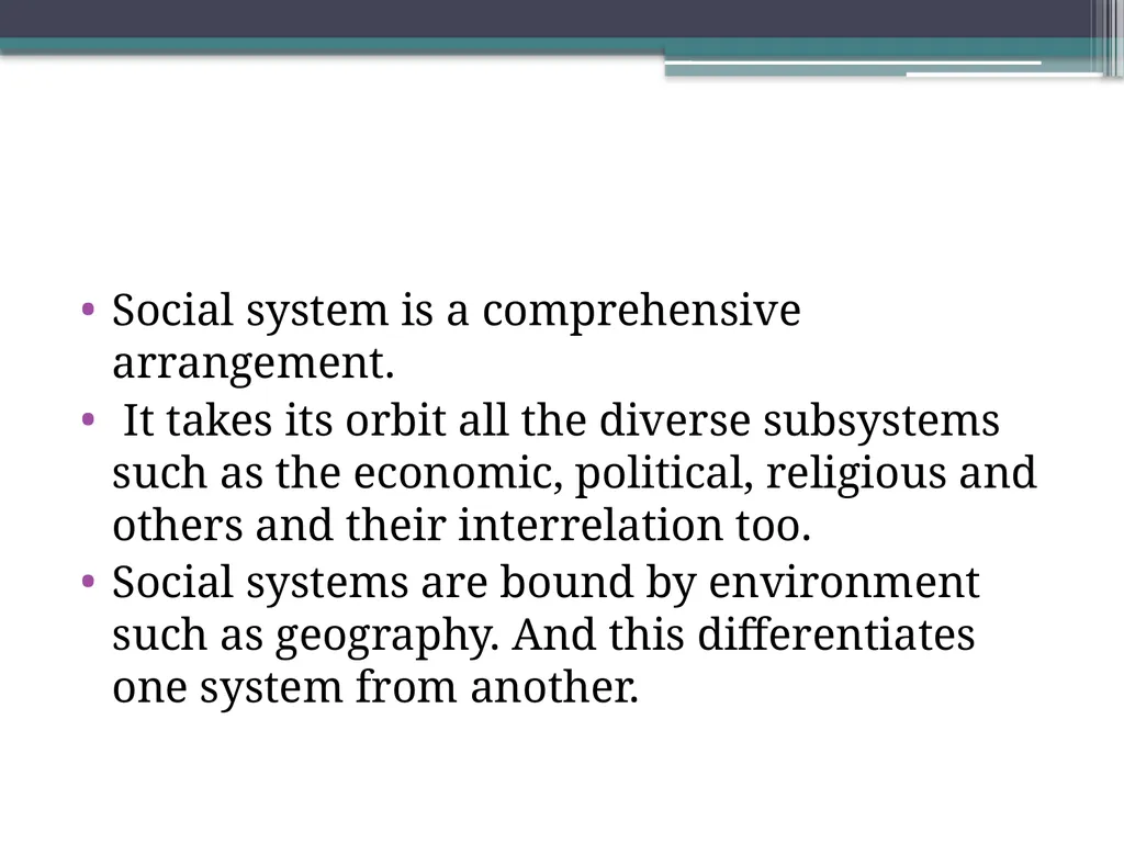 Social System Meaning, Elements, Characteristics - slide 7 of 70