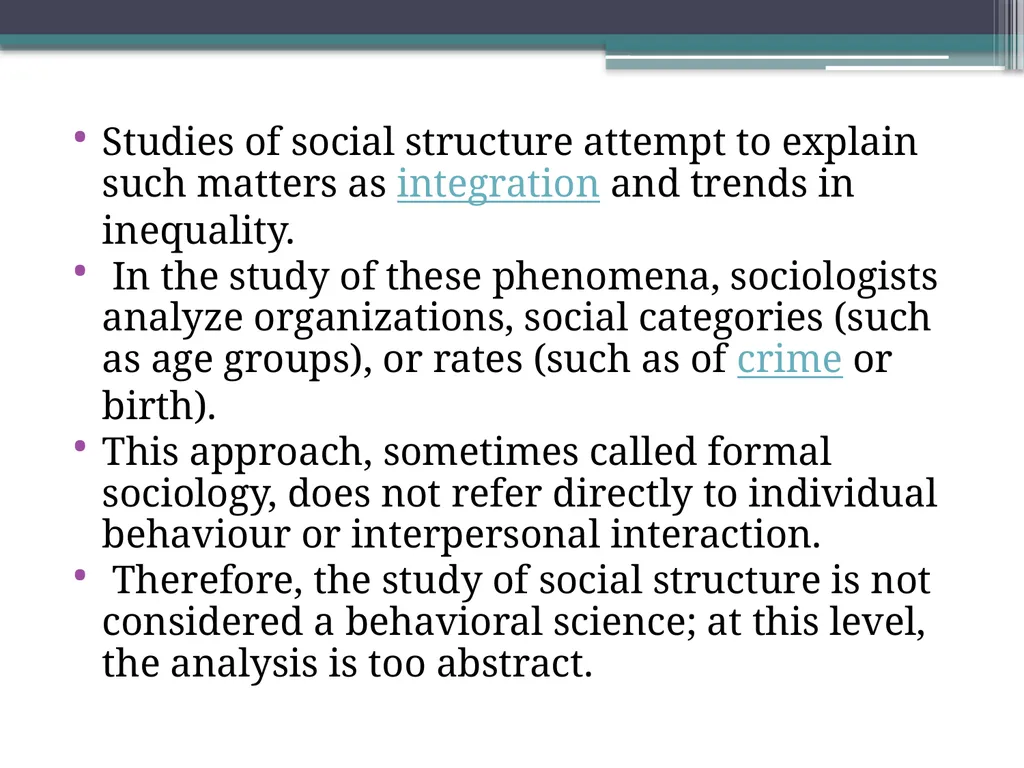 Social System Meaning, Elements, Characteristics - slide 41 of 70