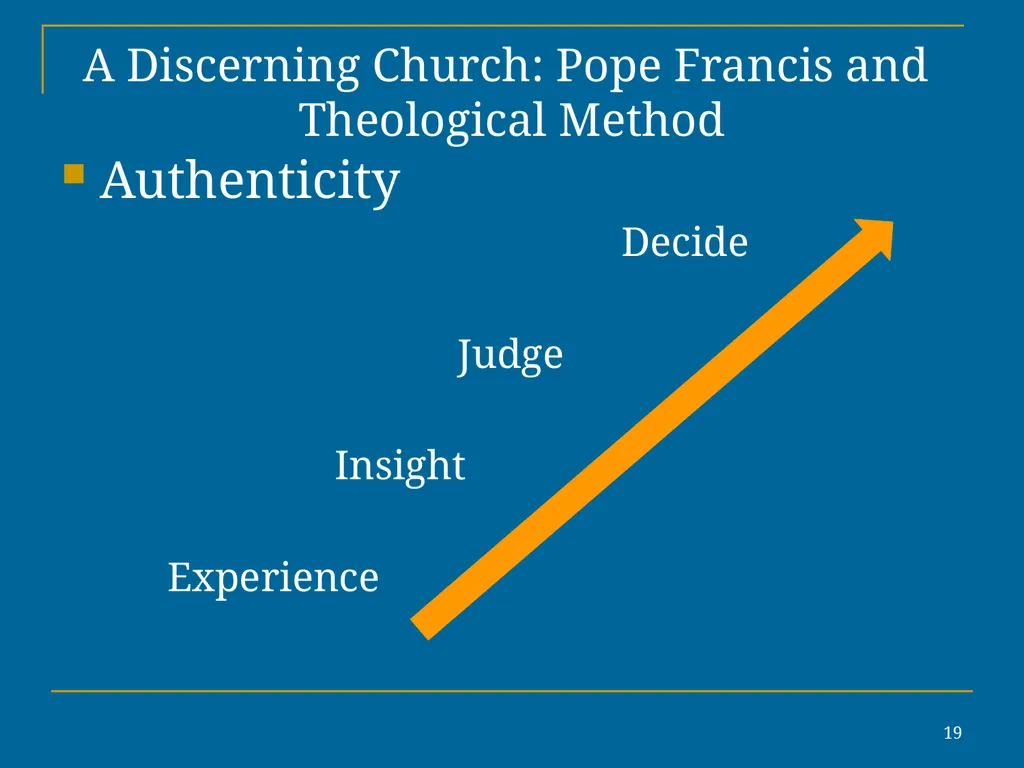 1 Reconciliation: Lonergan’s Idea of Conversion In - slide 19 of 30