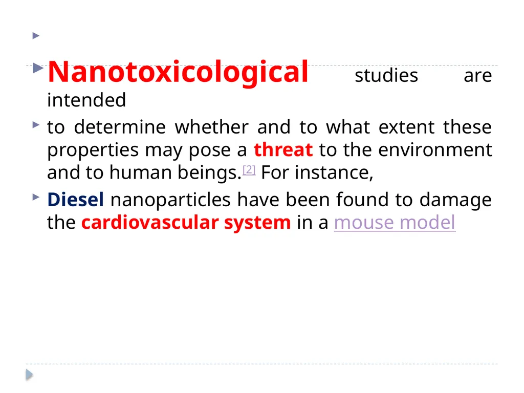 ر Nanotoxicology Definitions- Particle Size Nano = - slide 8 of 39