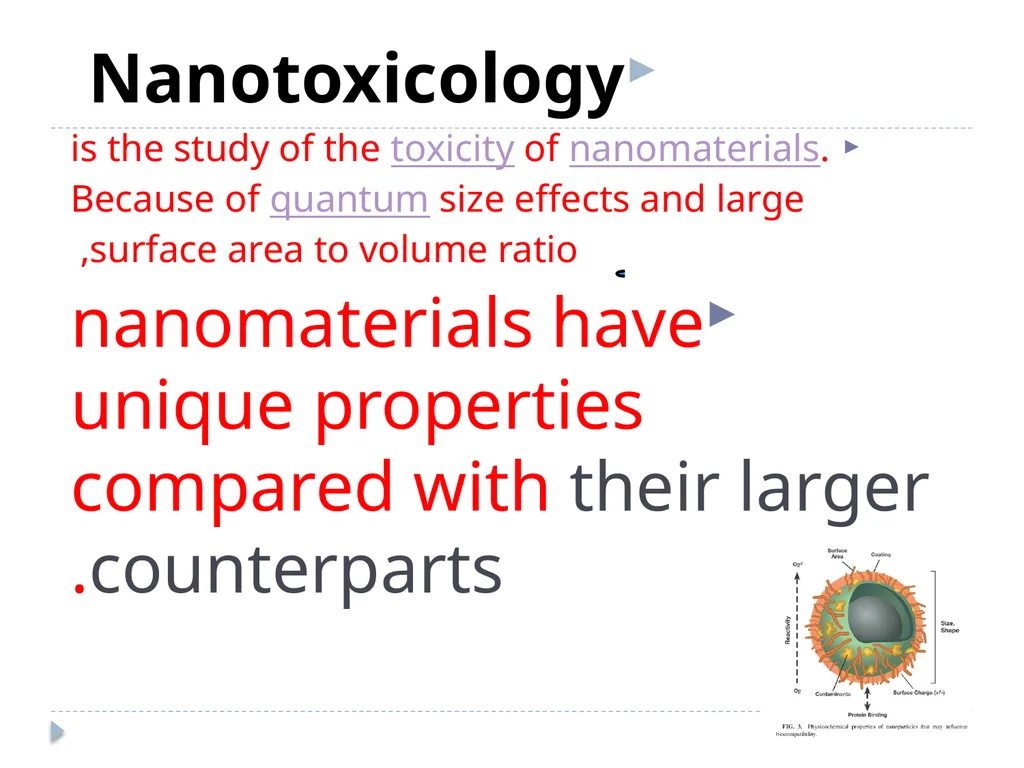 ر Nanotoxicology Definitions- Particle Size Nano = - slide 6 of 39