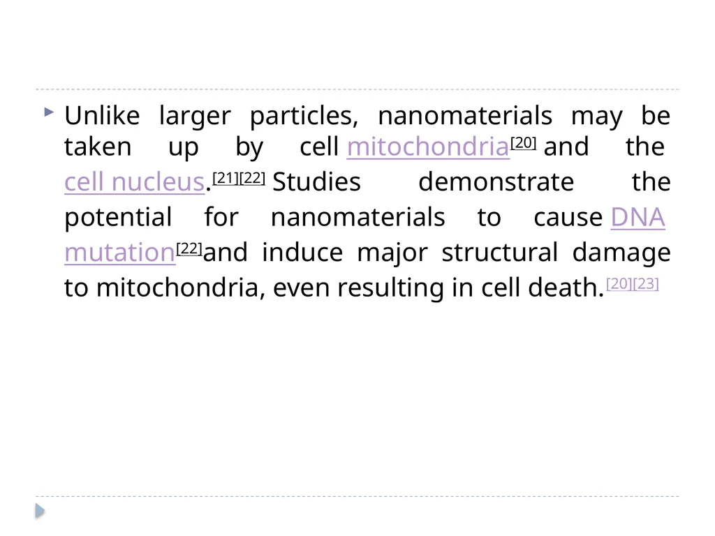 ر Nanotoxicology Definitions- Particle Size Nano = - slide 34 of 39