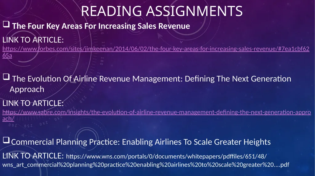 UNIT 21. Airline Management ColbourneCollege - slide 21 of 23
