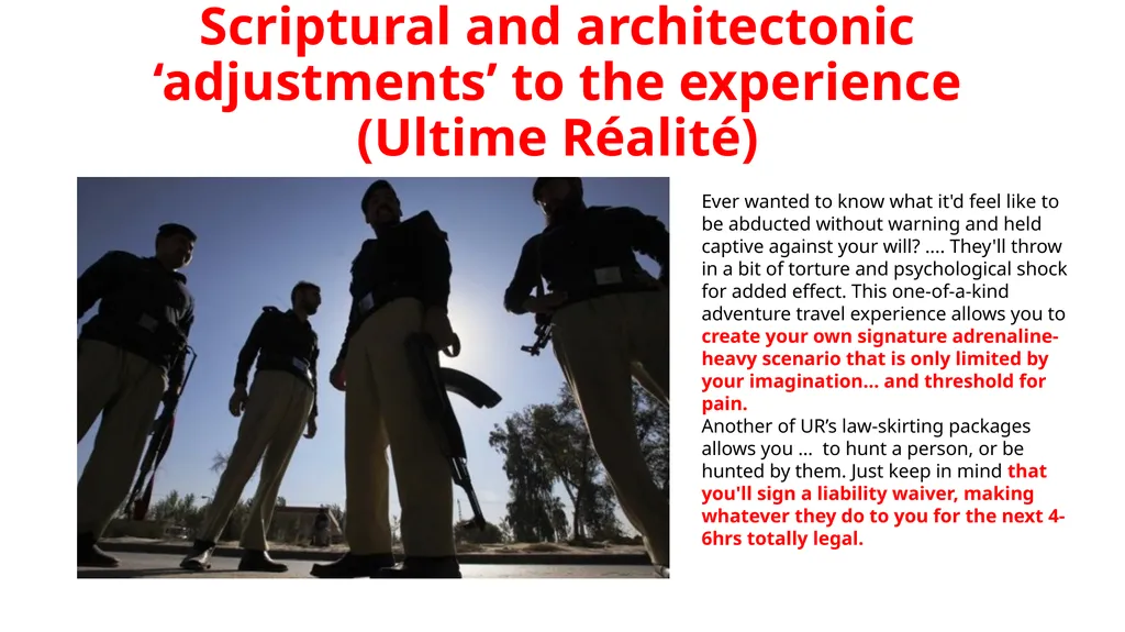 Dark leisure: on gendered and racialized - slide 5 of 8