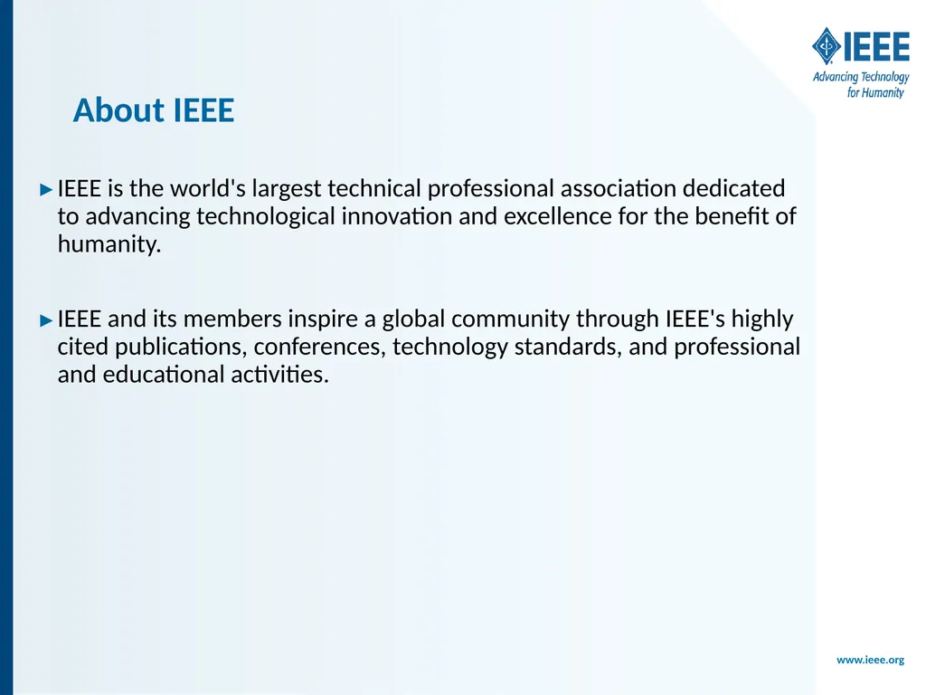 <audience/event> < date> <Name> <Title> <IEEE - slide 3 of 13