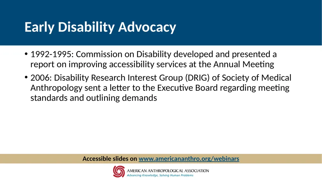 Accessibility at AAA Thursday, September 3, 2020, - slide 9 of 18