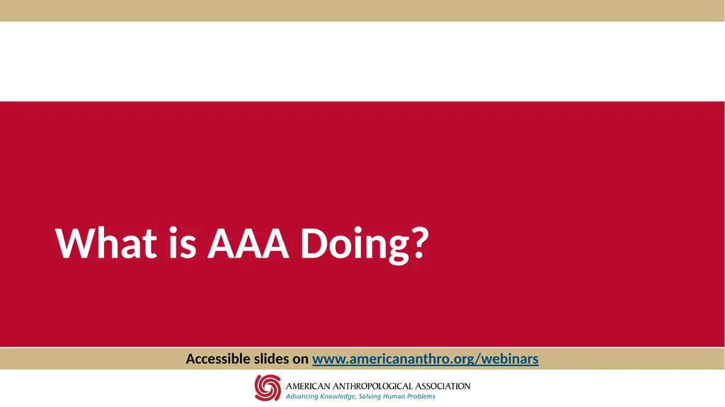 Accessibility at AAA Thursday, September 3, 2020, - slide 12 of 18