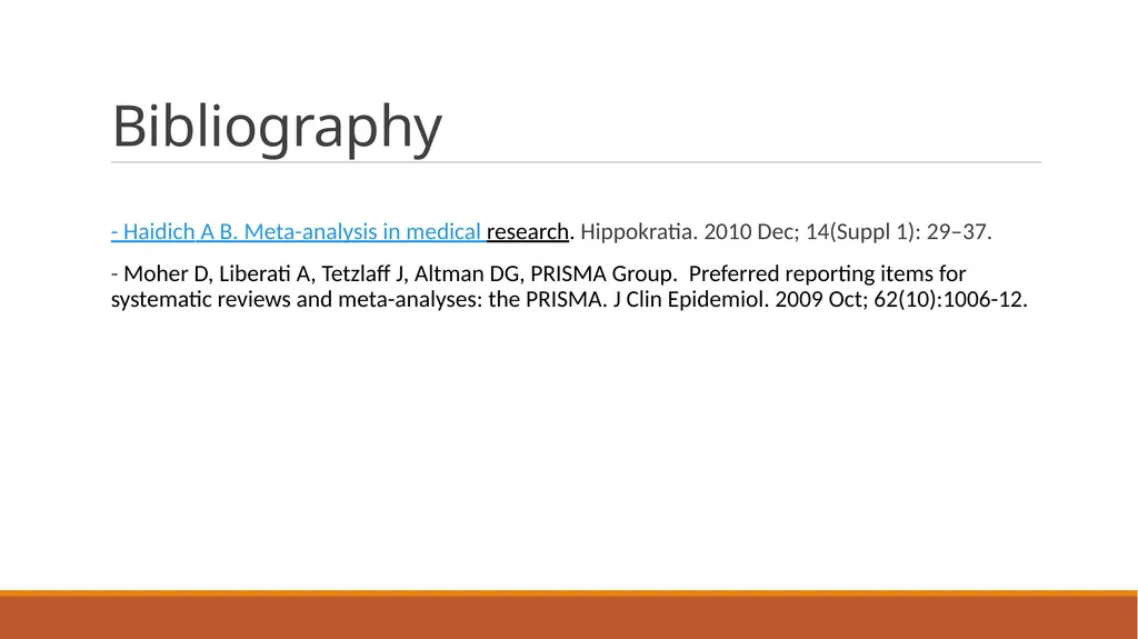 Meta Analysis Saira Tariq Dept of Community - slide 28 of 28