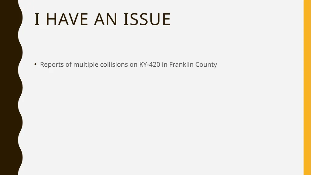 Collision report analysis for safer highways - slide 6 of 20