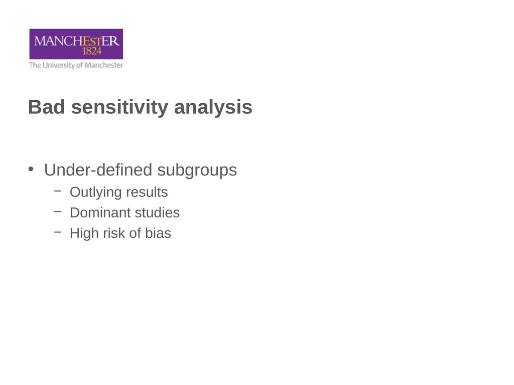 Common Statistical Issues Andy Vail, MDSG meeting, - slide 17 of 32