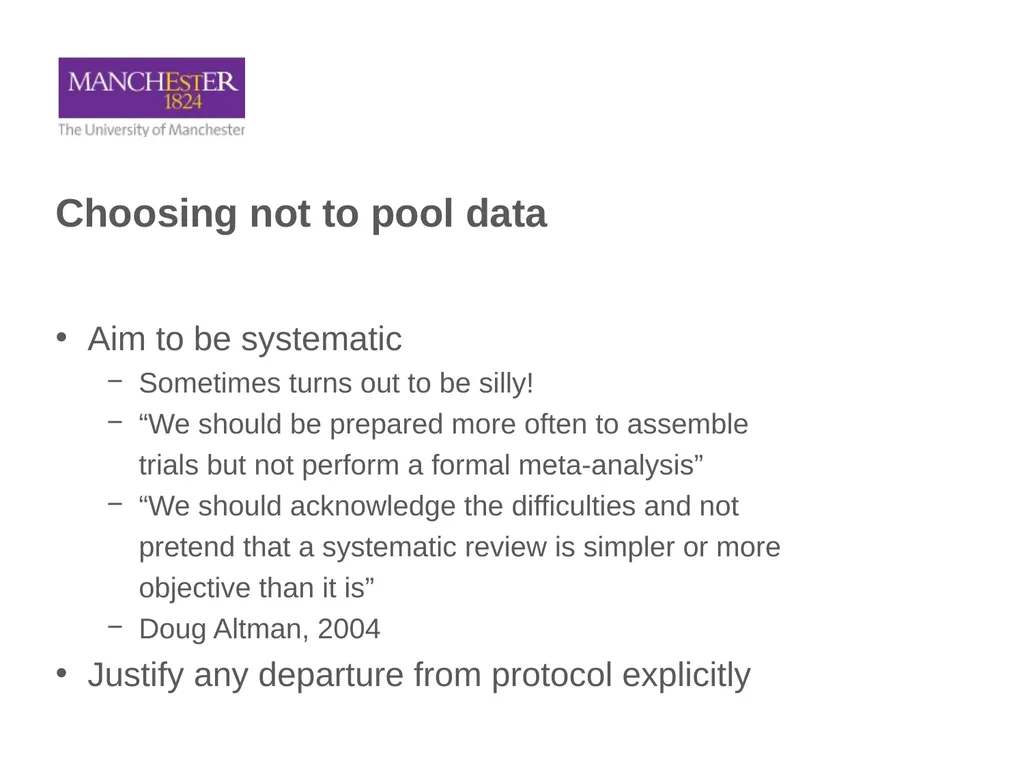 Common Statistical Issues Andy Vail, MDSG meeting, - slide 25 of 32