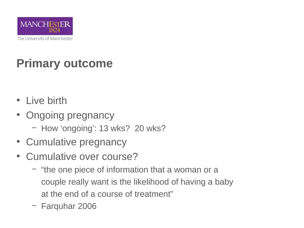 Common Statistical Issues Andy Vail, MDSG meeting, - slide 9 of 32