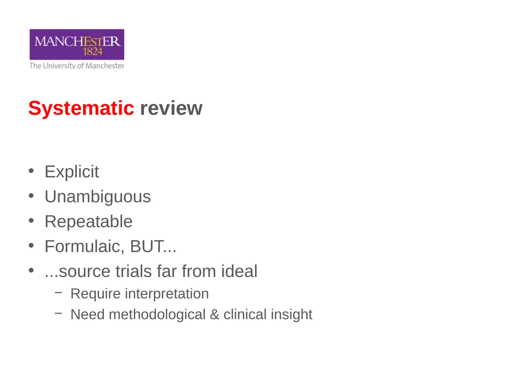Common Statistical Issues Andy Vail, MDSG meeting, - slide 5 of 32
