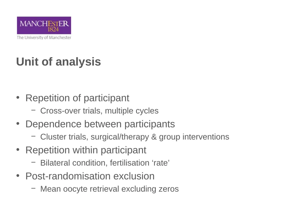 Common Statistical Issues Andy Vail, MDSG meeting, - slide 21 of 32