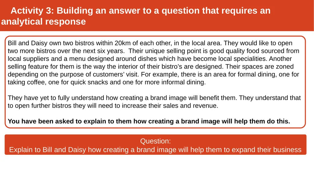 Teaching Pack AO3 Analysis Marketing Cambridge - slide 10 of 16