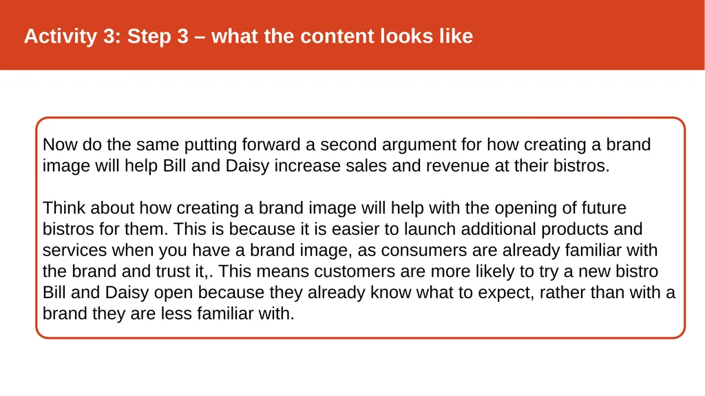Teaching Pack AO3 Analysis Marketing Cambridge - slide 14 of 16