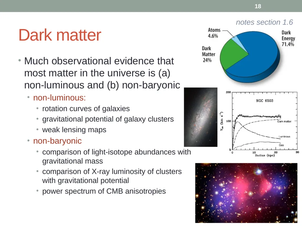 PHY418 Particle Astrophysics Introduction: What is - slide 18 of 30
