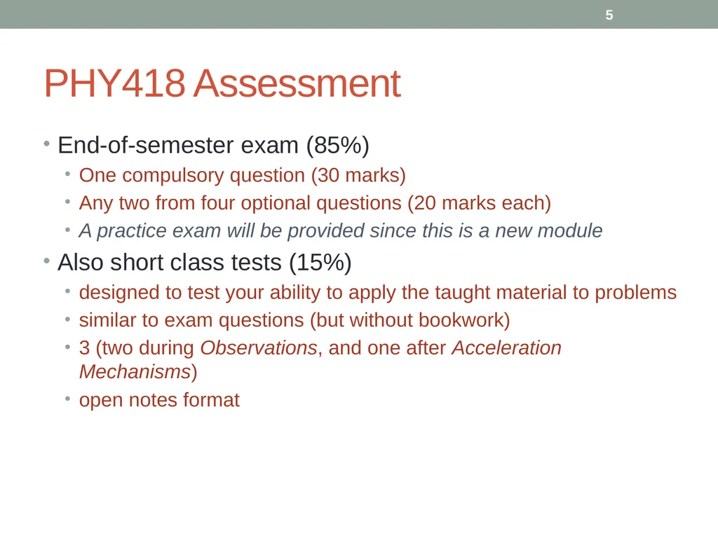 PHY418 Particle Astrophysics Introduction: What is - slide 5 of 30