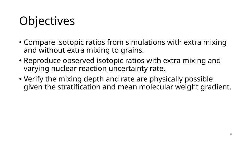 Using Cool-Bottom Processing in RGB and AGB stars - slide 9 of 17