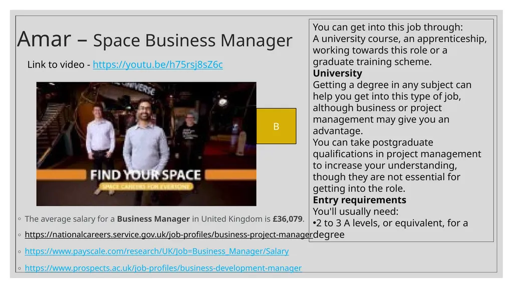 Find your space Why work in the UK space sector? - slide 7 of 20