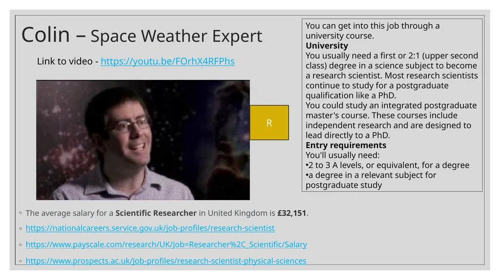 Find your space Why work in the UK space sector? - slide 10 of 20
