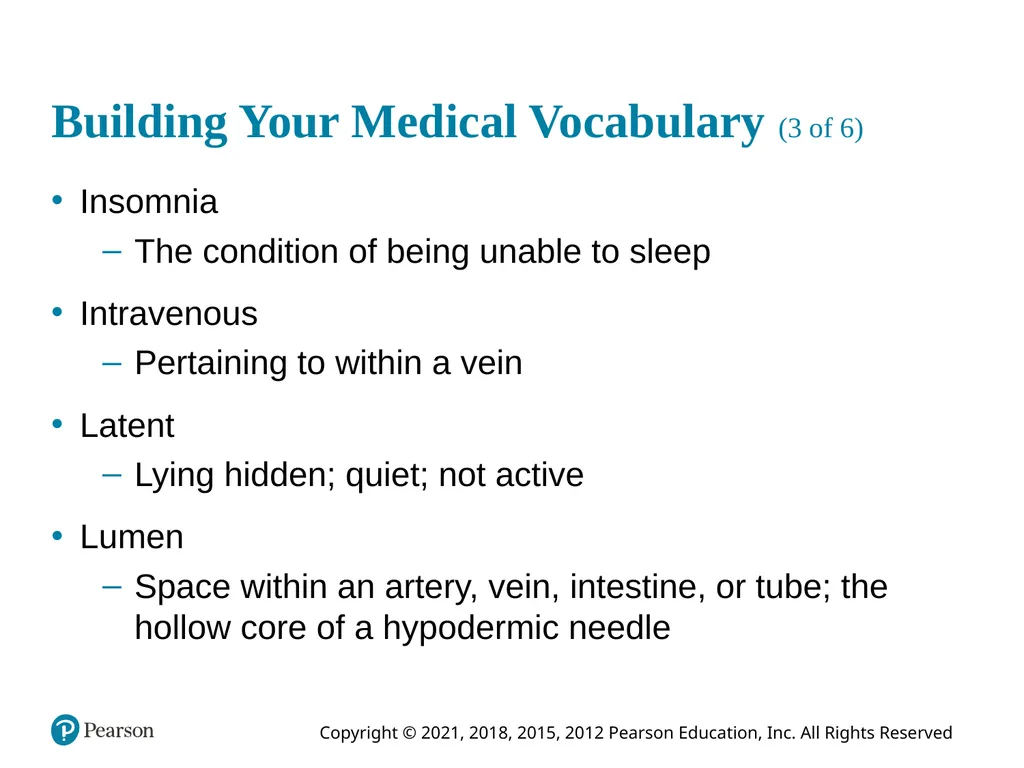 Medical Terminology for Health Care Professionals - slide 51 of 55