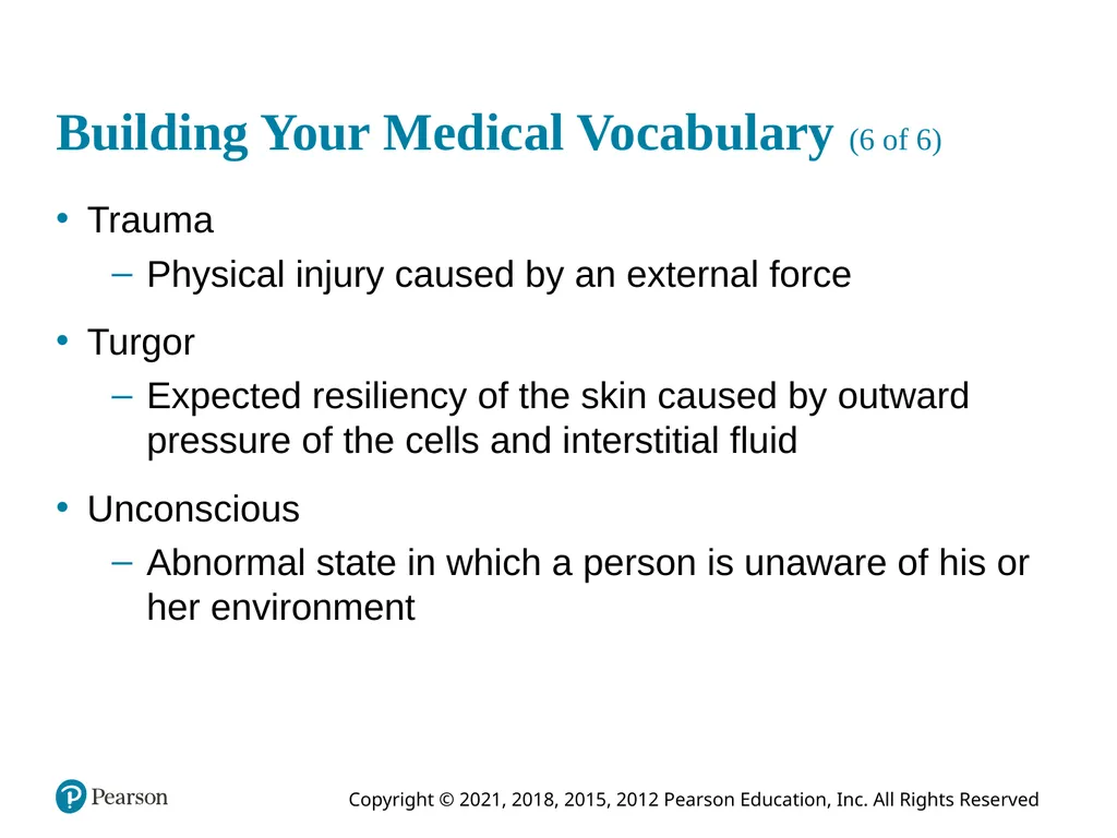 Medical Terminology for Health Care Professionals - slide 54 of 55