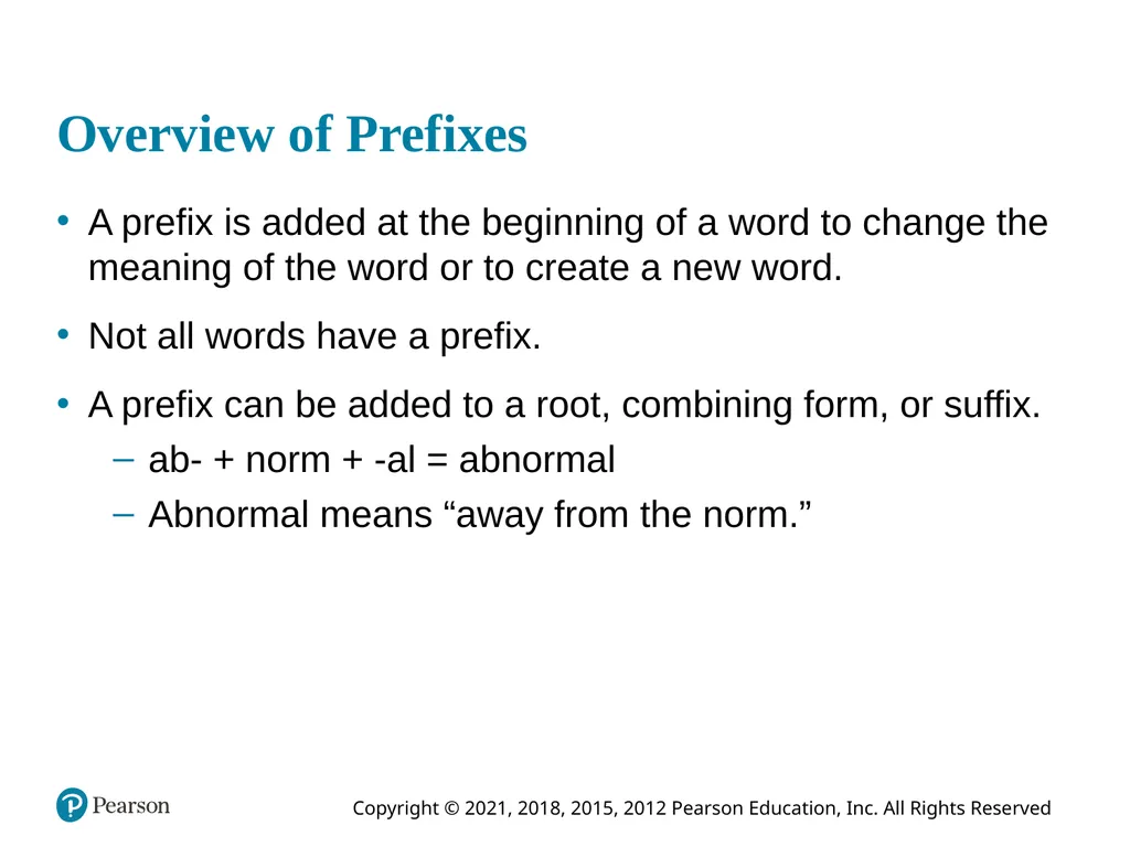 Medical Terminology for Health Care Professionals - slide 32 of 55