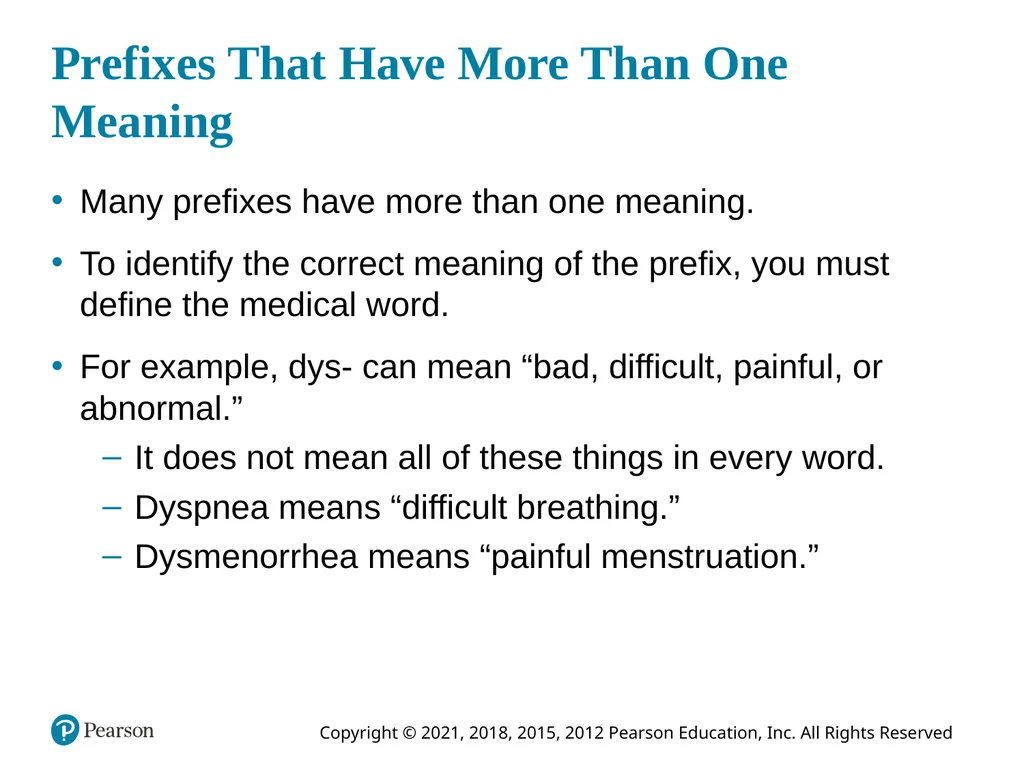 Medical Terminology for Health Care Professionals - slide 38 of 55