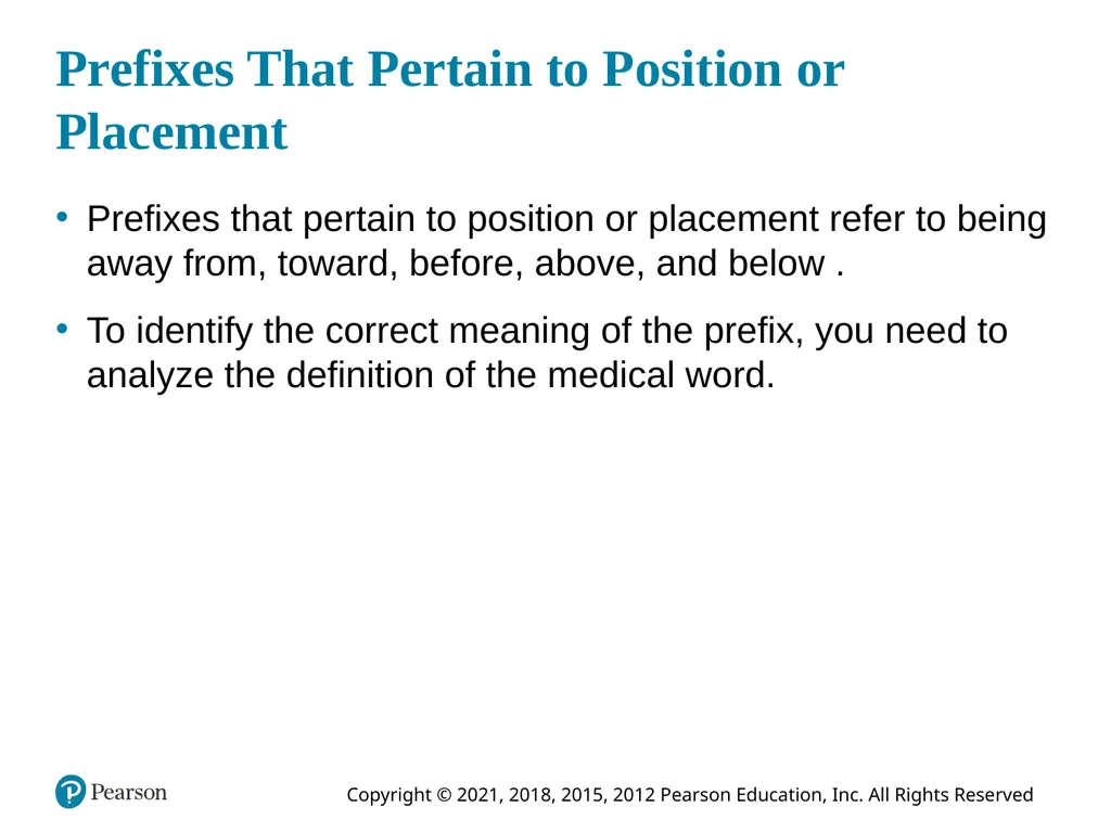 Medical Terminology for Health Care Professionals - slide 41 of 55