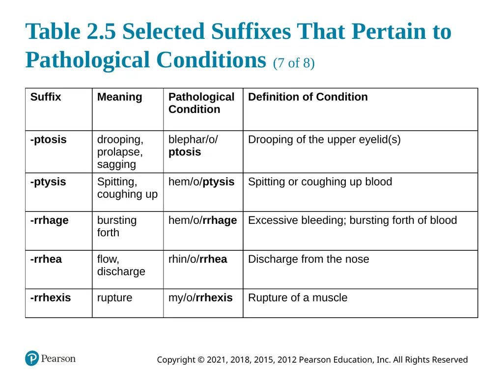 Medical Terminology for Health Care Professionals - slide 24 of 55