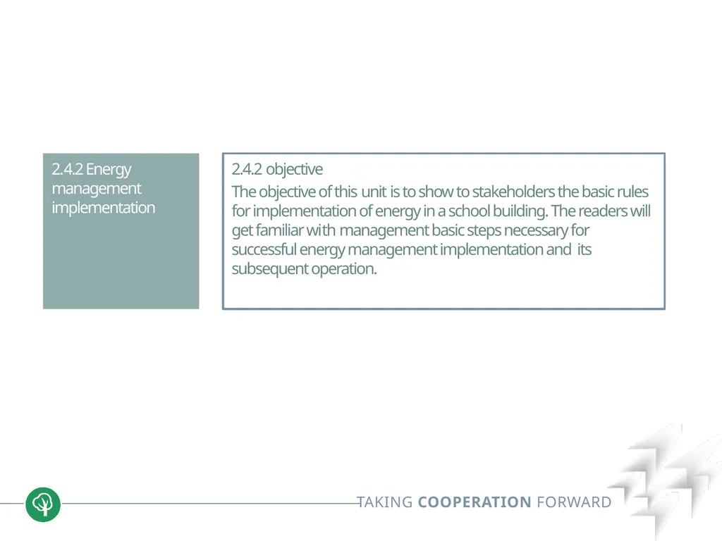 Block 2: Energy efficiency in buildings 2.4 Energy - slide 13 of 30
