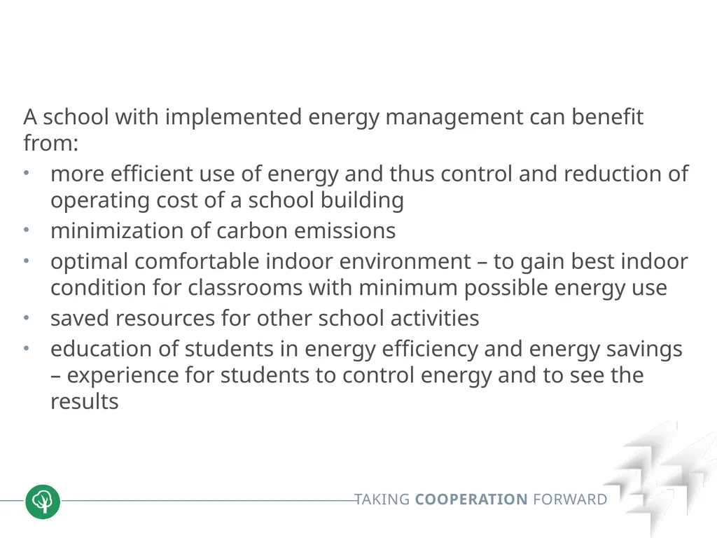 Block 2: Energy efficiency in buildings 2.4 Energy - slide 11 of 30
