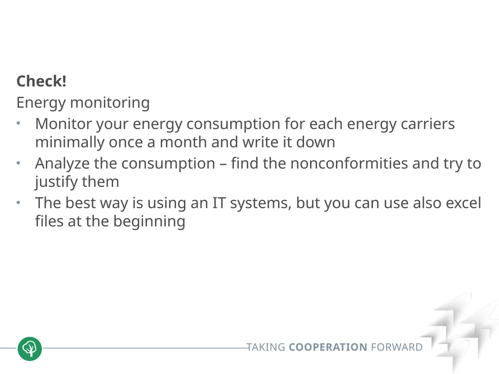 Block 2: Energy efficiency in buildings 2.4 Energy - slide 24 of 30