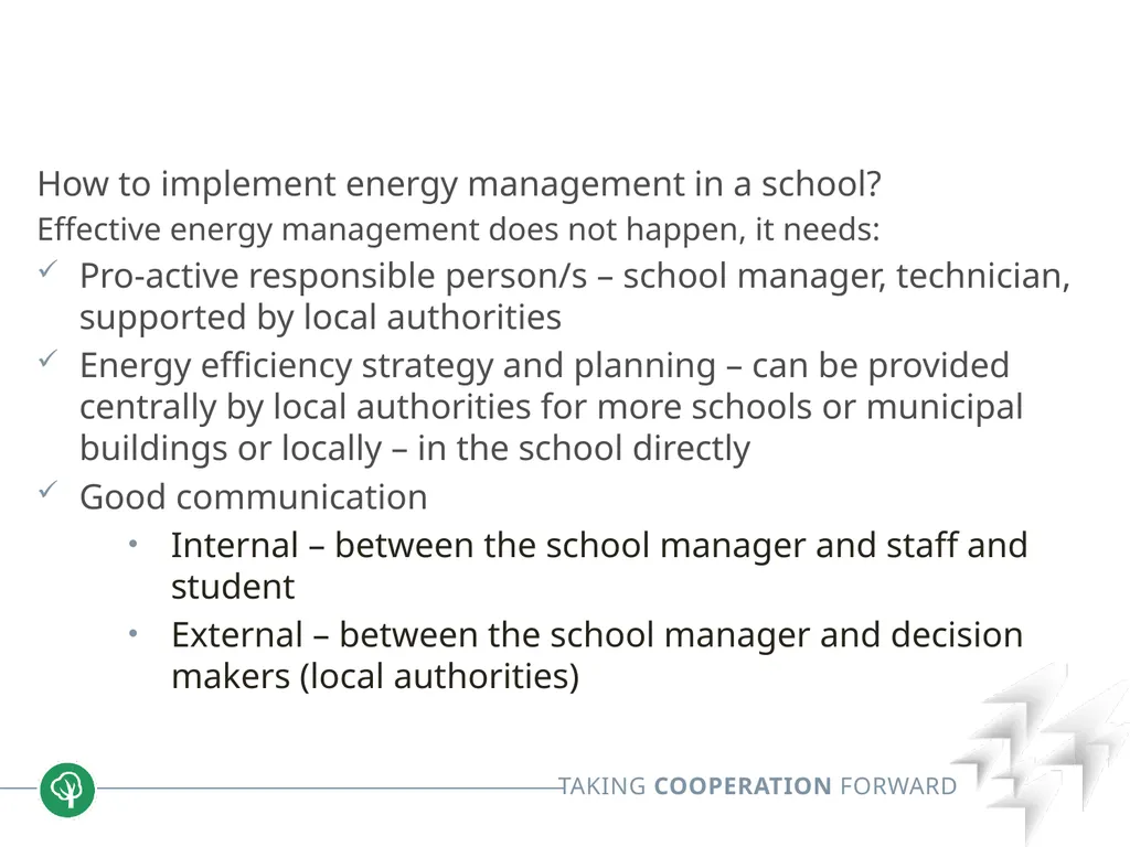 Block 2: Energy efficiency in buildings 2.4 Energy - slide 15 of 30