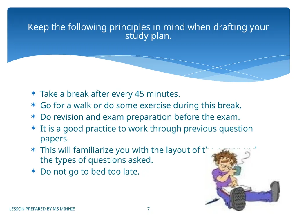 Plan Your Studying LEVEL 2 MODULE 2 LESSON 2 LIFE - slide 7 of 9