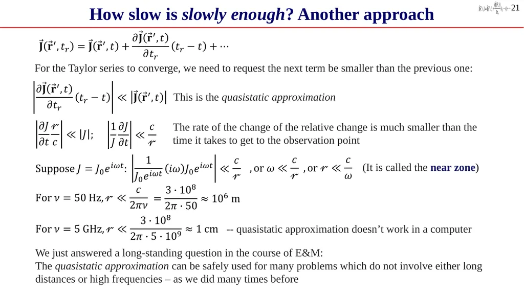 Chapter 10. Potentials and fields 1 Chapter 10. - slide 21 of 21