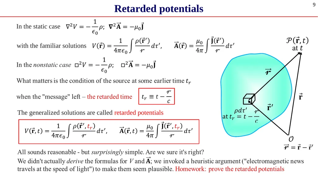 Chapter 10. Potentials and fields 1 Chapter 10. - slide 9 of 21