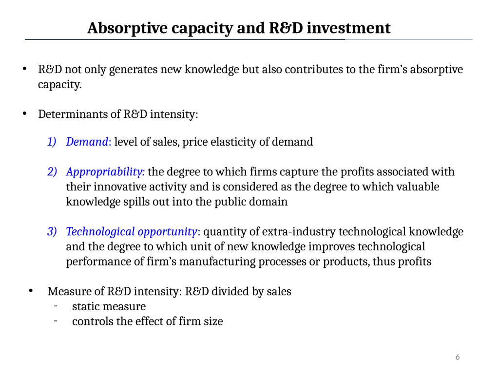 Absorptive Capacity: A New Perspective on Learning - slide 6 of 13