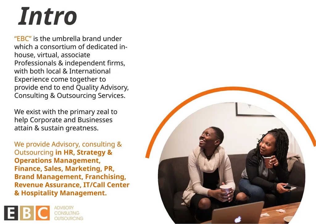 Intro “EBC” is the umbrella brand under which a - slide 2 of 12