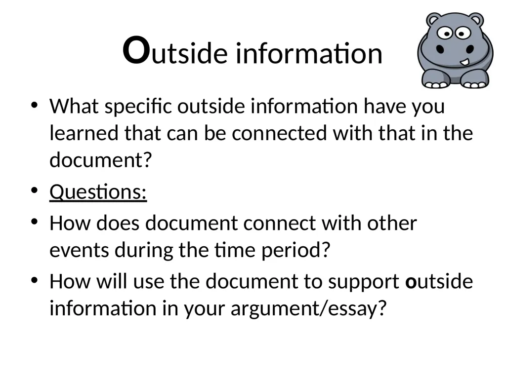 Analyzing Documents using HIPPO HIPPO is . . . - slide 4 of 4